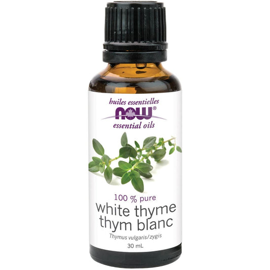 NOW White Thyme Oil (Aromatherapy), 30ml