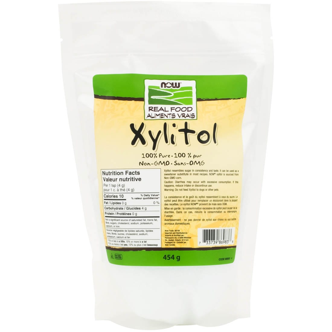 NOW Xylitol (100% Pure Natural Sweetener)