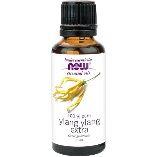 NOW Ylang-Ylang Extra Oil (Aromatherapy), 100% Pure, 30ml