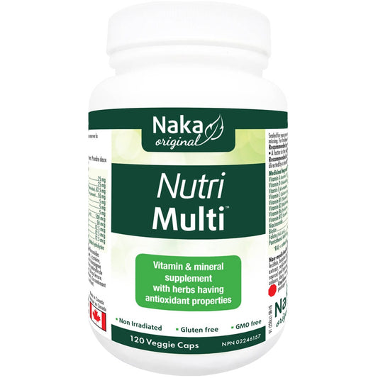 Naka Herbs Nutri Multi Multivitamin with Minerals and Herbs (Gluten-Free)