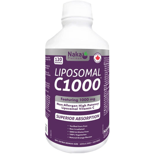 Naka Platinum Liposomal Vitamin C 1000mg C1000
