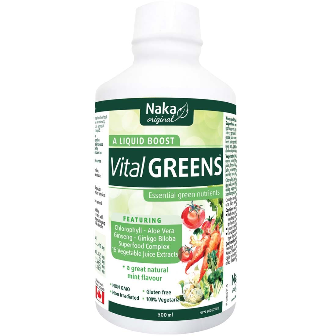 Naka Herbs Vital GREENS Liquid