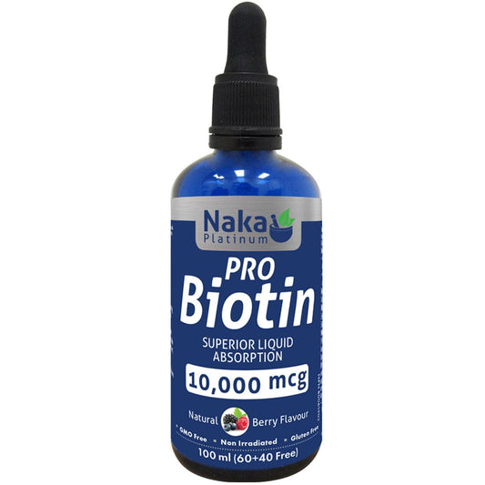 Naka Pro Biotin 10,000mcg (Natural Berry Flavour), 100ml