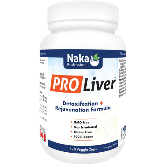 Naka Pro LIVER Detox & Rejuvenate, 120 Capsules