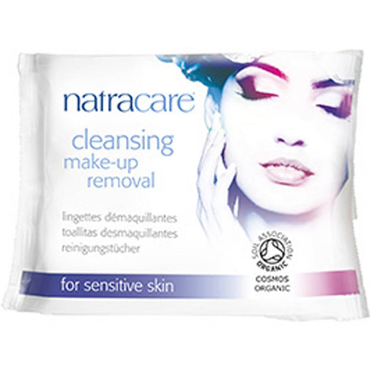 Natracare Organic Make-up Removal Wipes, 20 Wipes