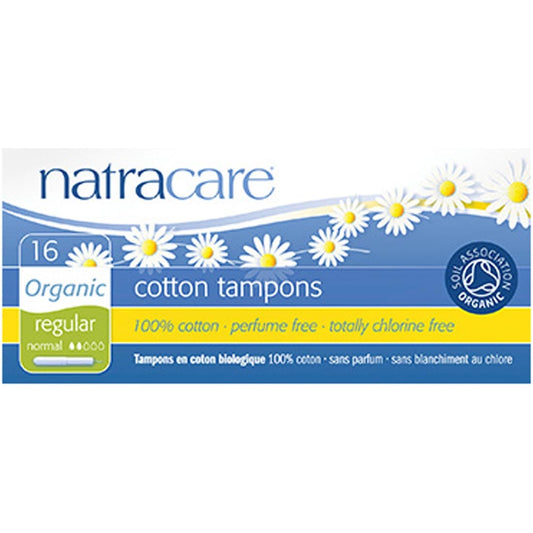 Natracare Organic Tampons (Applicator Style), 16 Tampons