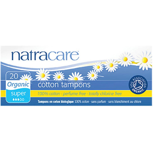 Natracare Organic Tampons (Non-Applicator Style)