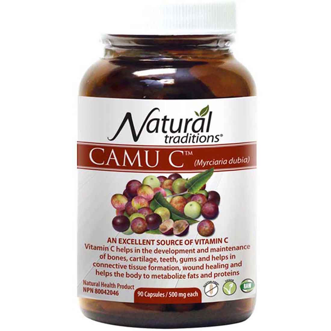 Natural Traditions CAMU C, 90 Capsules