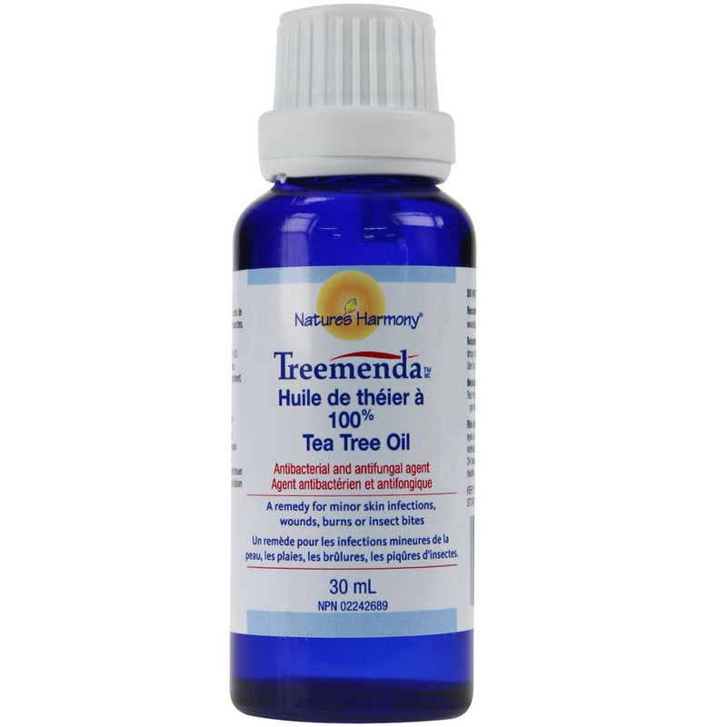 Nature's Harmony Treemenda 100% Pure Tea Tree Oil, Topical Antiseptic Oil, 10ml-30ml