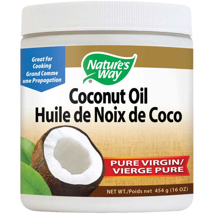 Nature's Way Coconut Oil Organic Pure Virgin, 454g