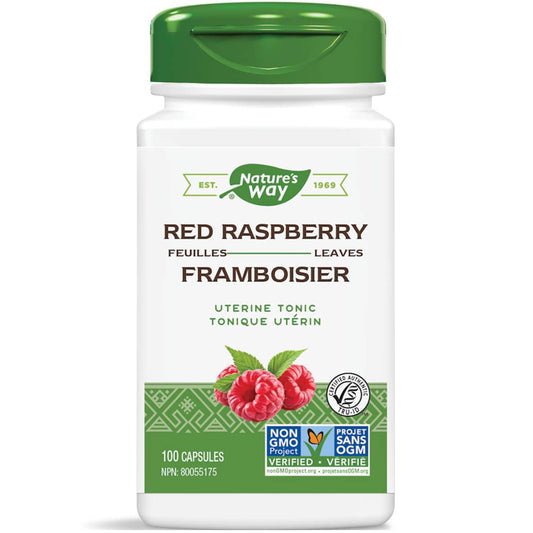 Nature's Way Red Raspberry Leaves, 100 Vegetable Capsules