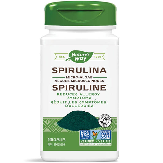 Nature's Way Spirulina, 100 Vegetable Capsules