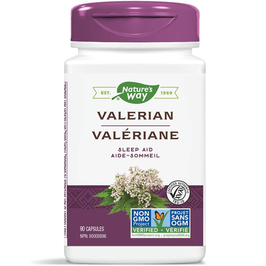 Nature's Way Valerian Standardized Extract, 90 Capsules