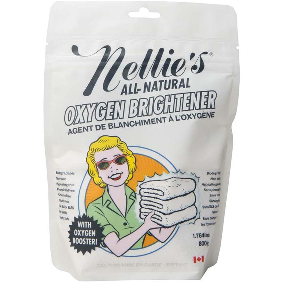 Nellie's Oxygen Brightener Stain Remover