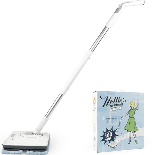 Nellie's WOW Mop (Cordless, lightweight, and rechargeable)