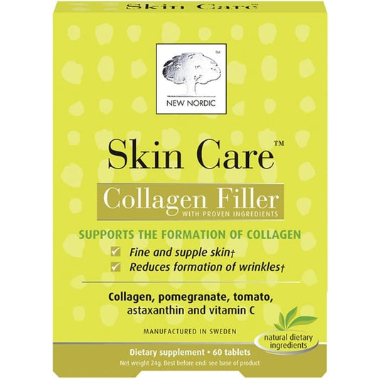 New Nordic Skin Care, Collagen Filler, 60 Tablets