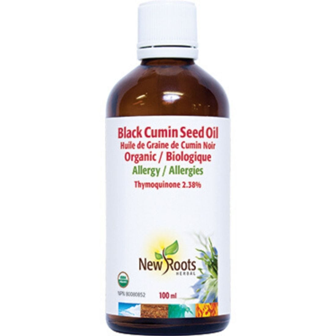 New Roots Organic Black Cumin Seed Oil Liquid