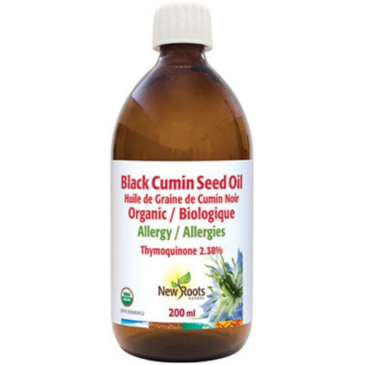 New Roots Organic Black Cumin Seed Oil Liquid