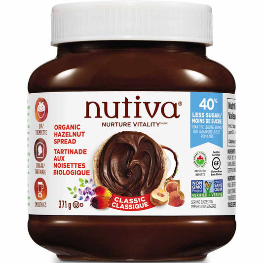 Nutiva Organic Hazelnut Spread 369g