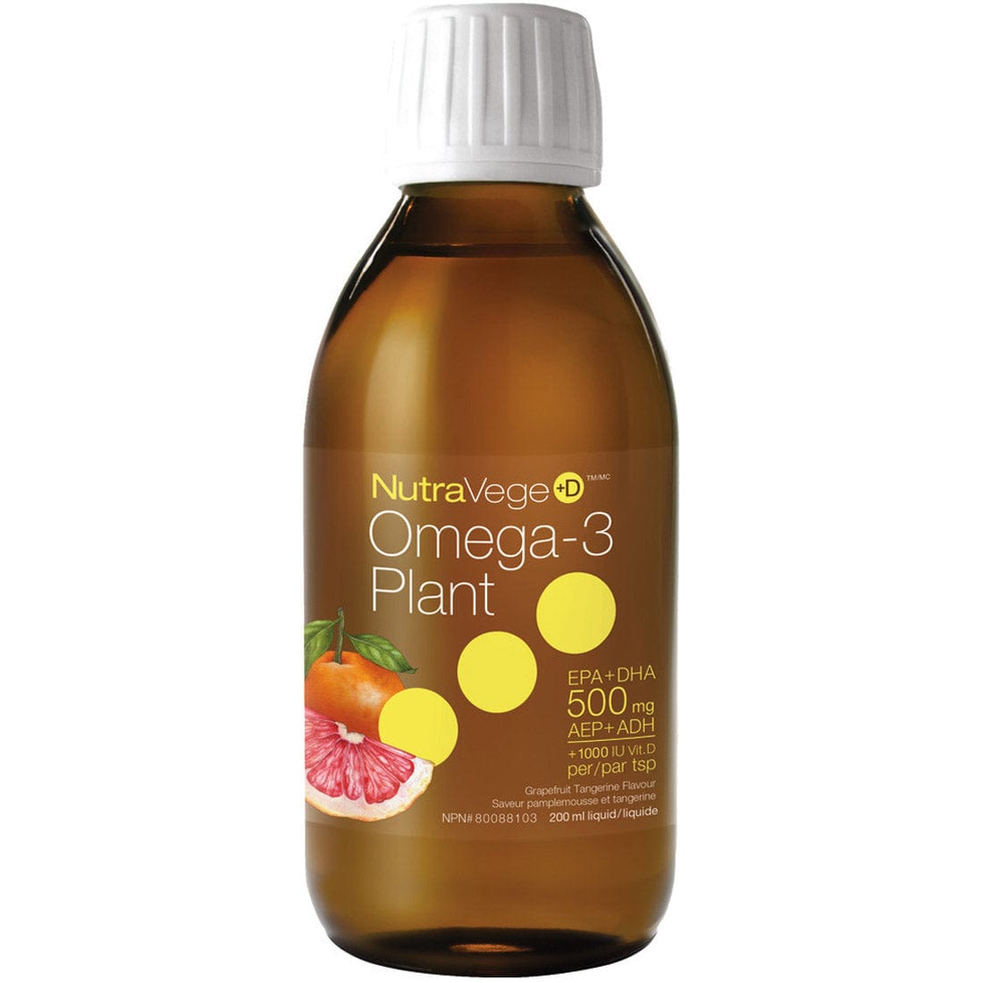 NutraSea NutraVege Omega-3 +D Liquid