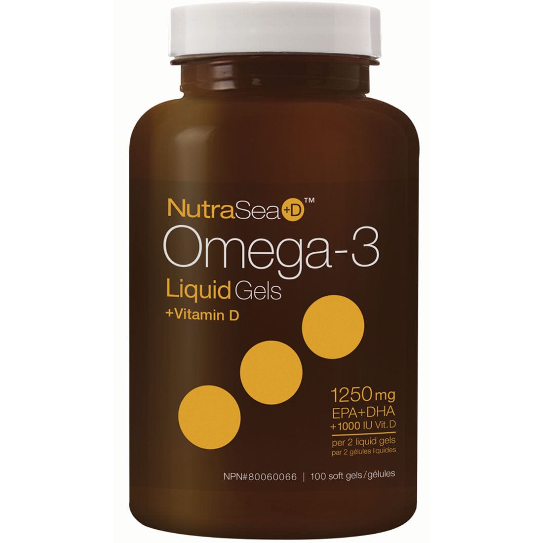 NutraSea+D Omega-3 Liquid Gels