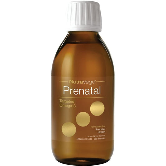 NutraVege Prenatal Targeted Omega-3 (Vegan Friendly), 200ml