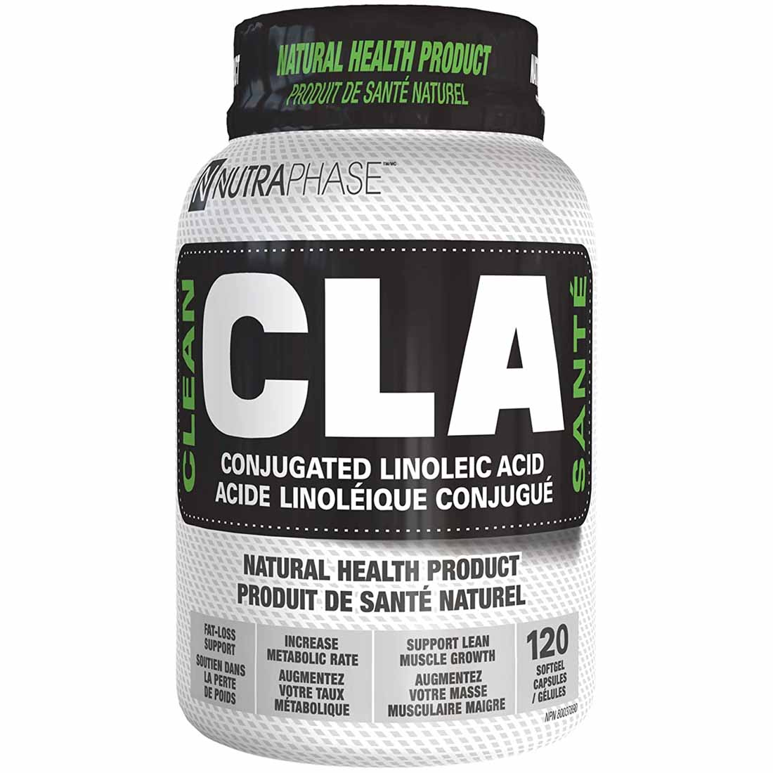 Nutraphase Clean CLA, 120 Capsules