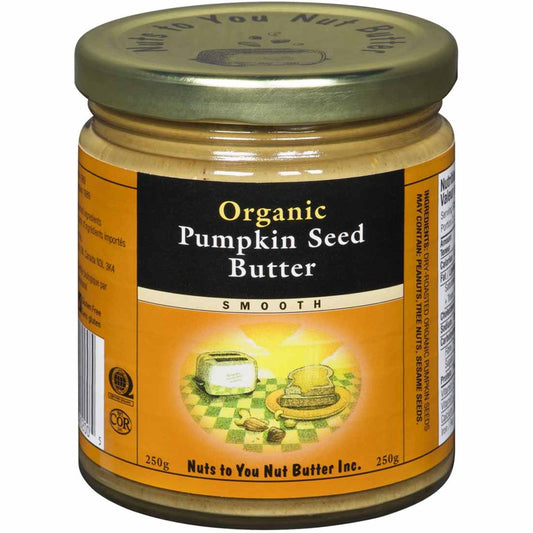 Nuts To You Organic Pumpkin Seed Butter, 250g