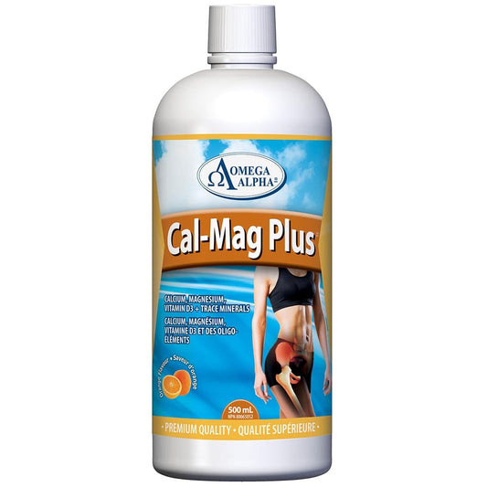 Omega Alpha Cal-Mag Plus Liquid, 500ml