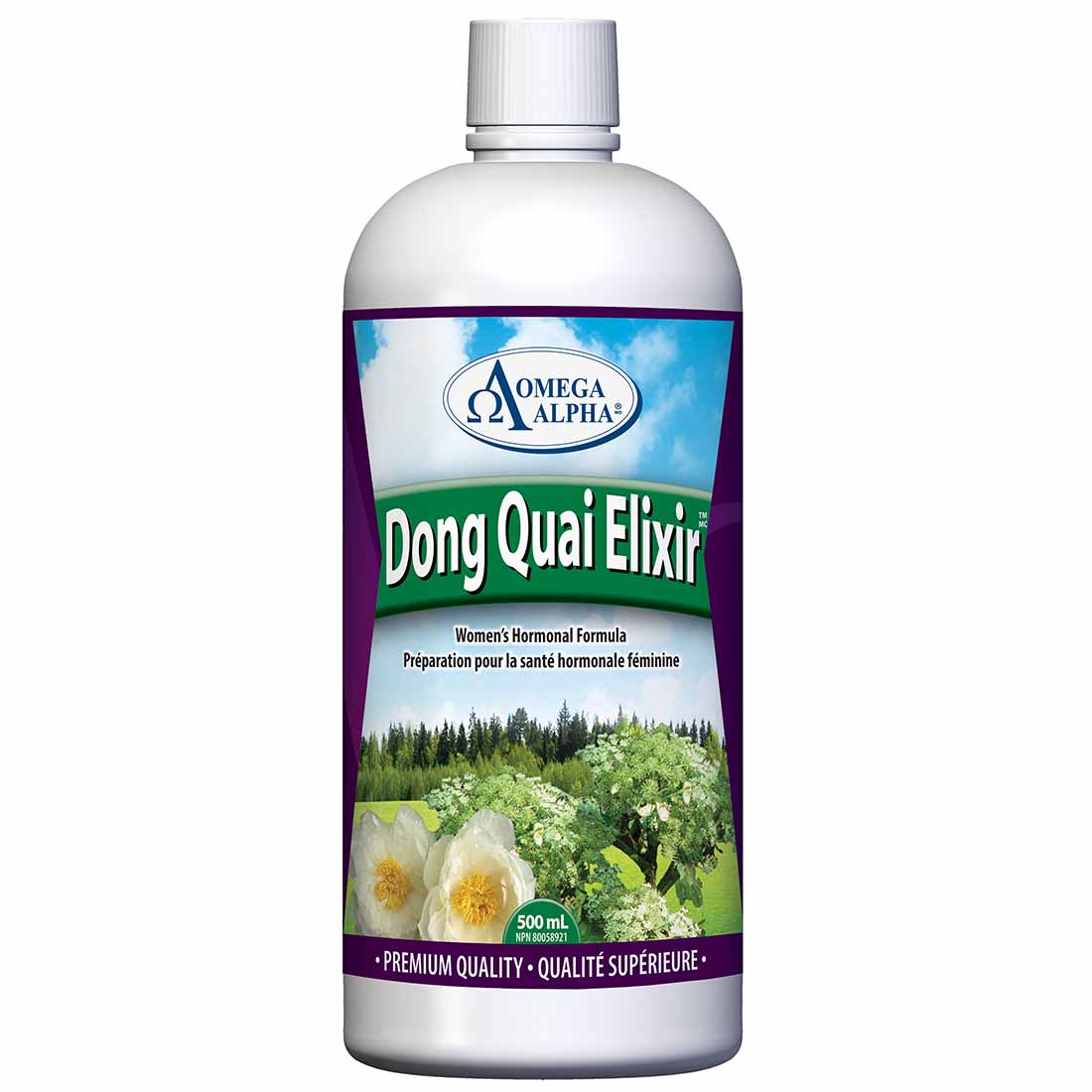 Omega Alpha Dong Quai Elixir, 500ml