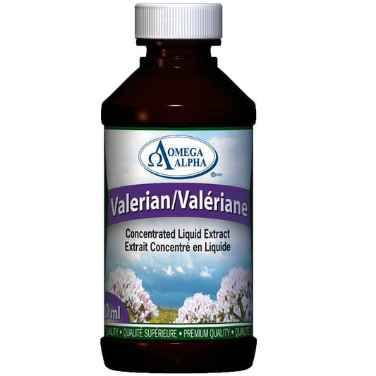 Omega Alpha Valerian Liquid (1:1 Extract), 120ml