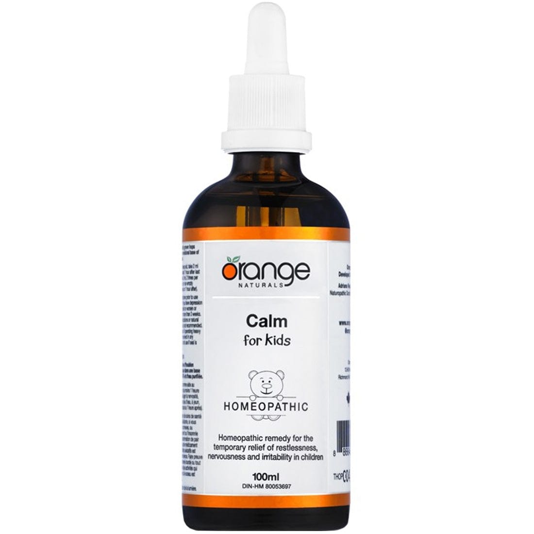 Orange Naturals Calm for Kids Homeopathic Remedy, 100ml