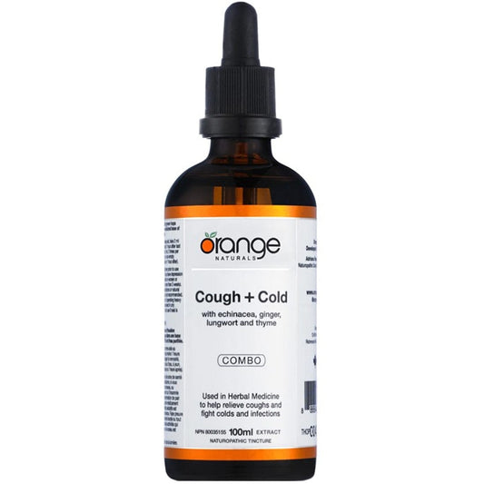 Orange Naturals Cough + Cold, 100ml Tincture