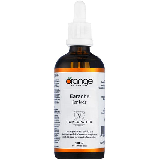 Orange Naturals Earaches (for kids)  Homeopathic Remedy, 100ml