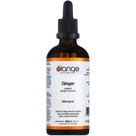 Orange Naturals Ginger, 100ml Tincture