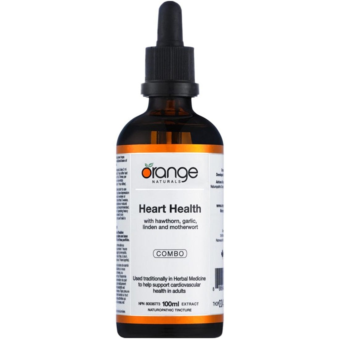 Orange Naturals Heart Health, 100ml Tincture