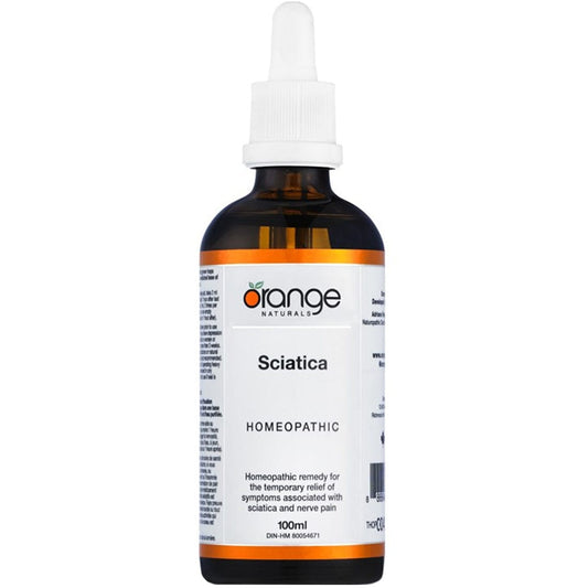 Orange Naturals Sciatica Homeopathic Remedy Tincture, 100ml