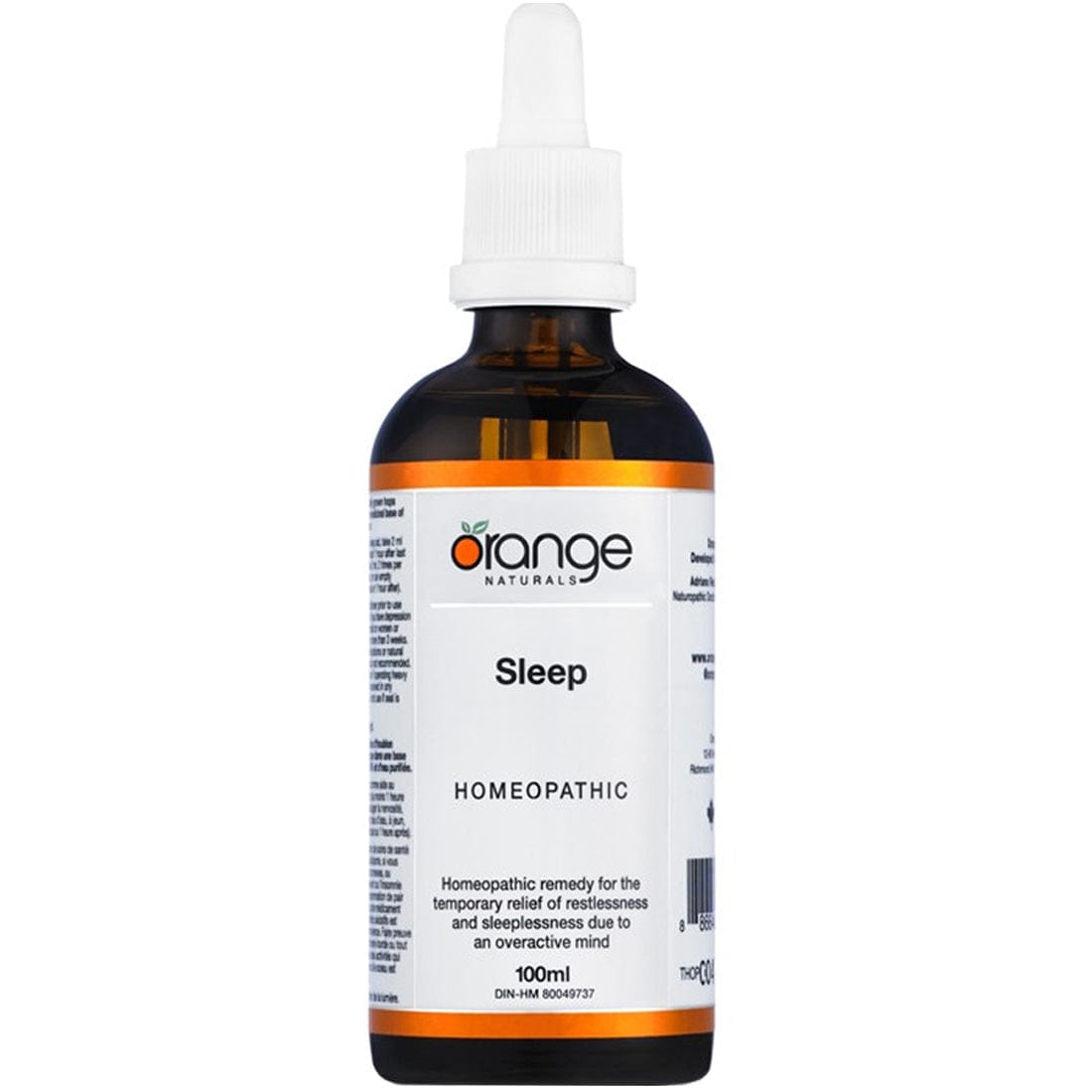 Orange Naturals Sleep Homeopathic Remedy, 100ml