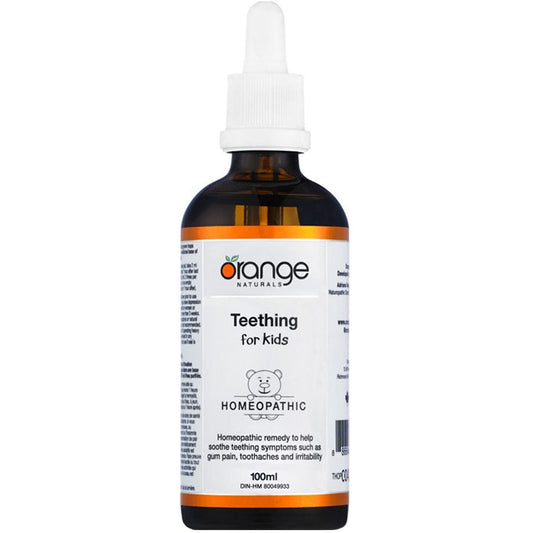 Orange Naturals Teething (For Kids) Homeopathic Remedy, 100ml