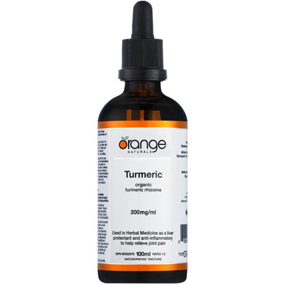 Orange Naturals Turmeric 100ml, Tincture