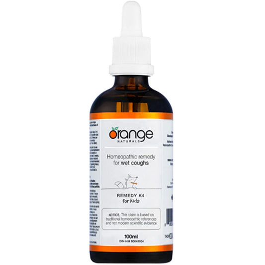 Orange Naturals Remedy K4 (for kids) formerly Wet Cough (kids), 100ml