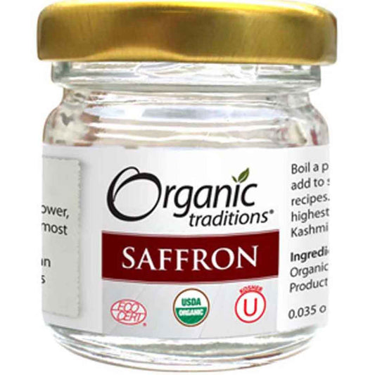Organic Traditions Saffron (Threads), 1g
