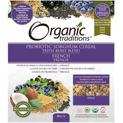 Organic Traditions Sorghum Cereal, 200g