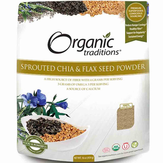 Organic Traditions Sprouted Chia/Flax