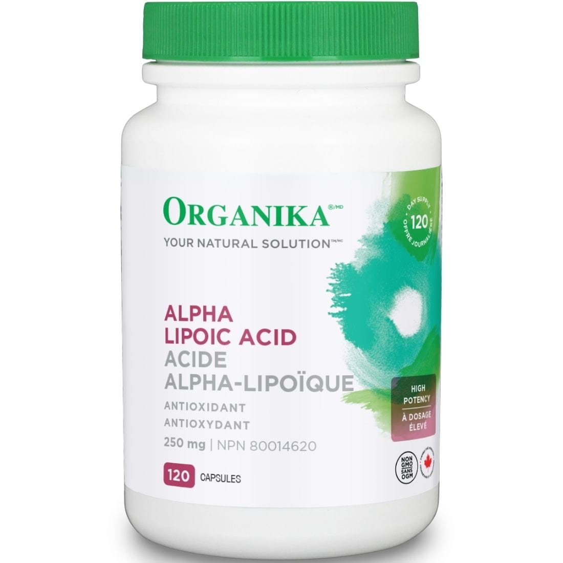 Organika Alpha Lipoic Acid, High Potency, 250mg