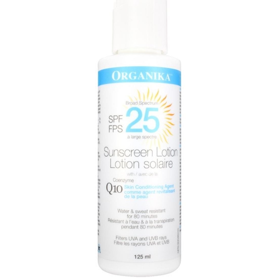 Organika Coenzyme Q10 Sunscreen Lotion (SPF 25), 125ml