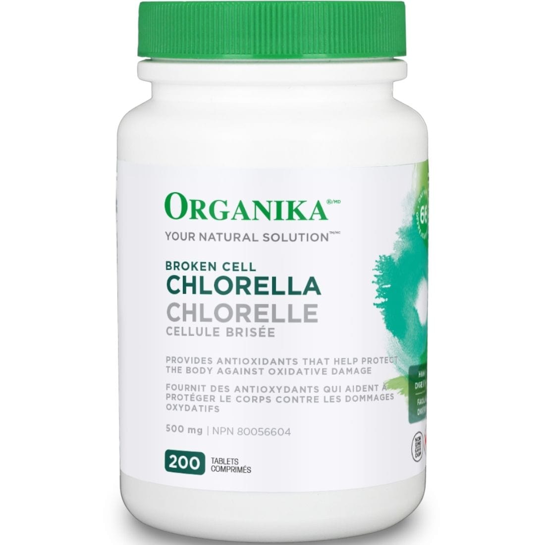 Organika Chlorella 500mg (Broken Cell Wall)