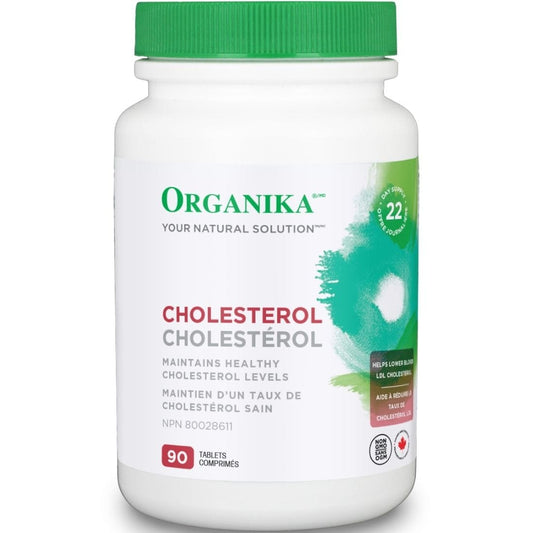 Organika Cholesterol (Lower LDL and Reduce Arterial Plaque), 90 Tablets