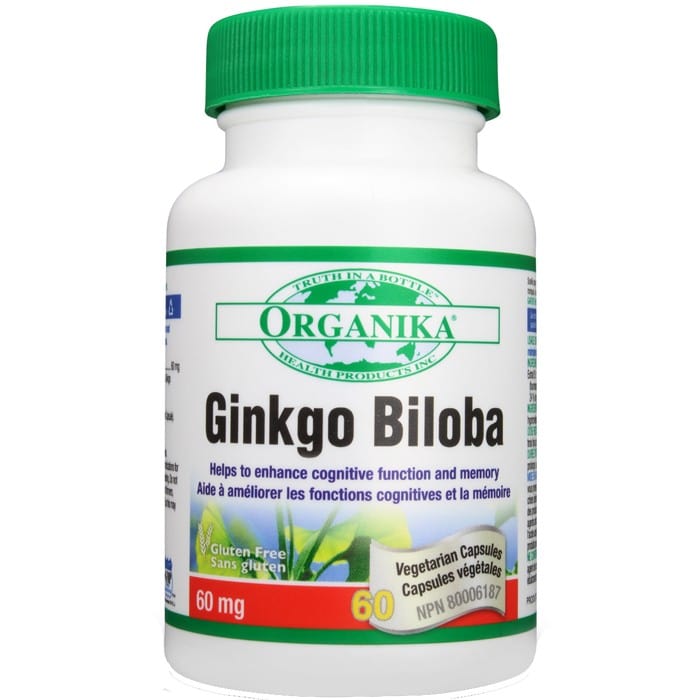 Organika Ginkgo Biloba Extract, 60mg