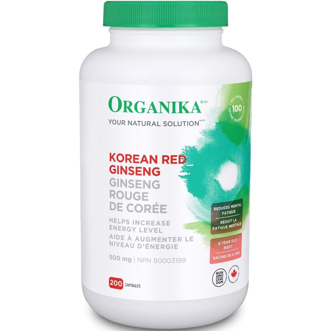 Organika Korean Red Ginseng 500mg